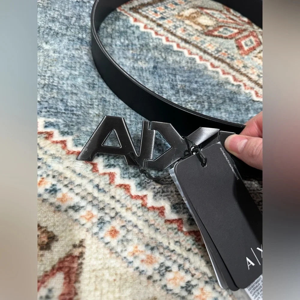 Armani Exchange black belt